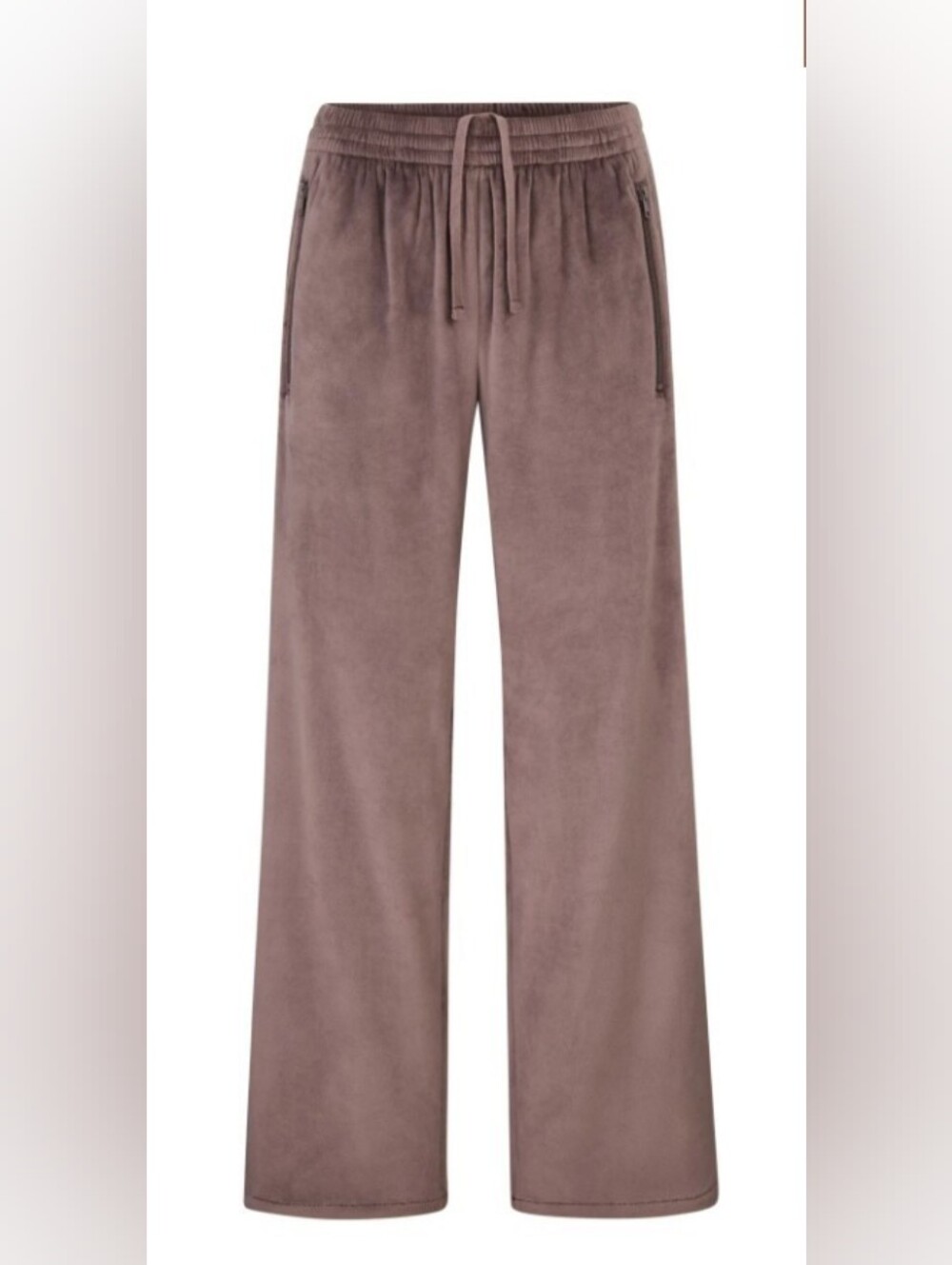Skims Velour Wide Leg In amethyst